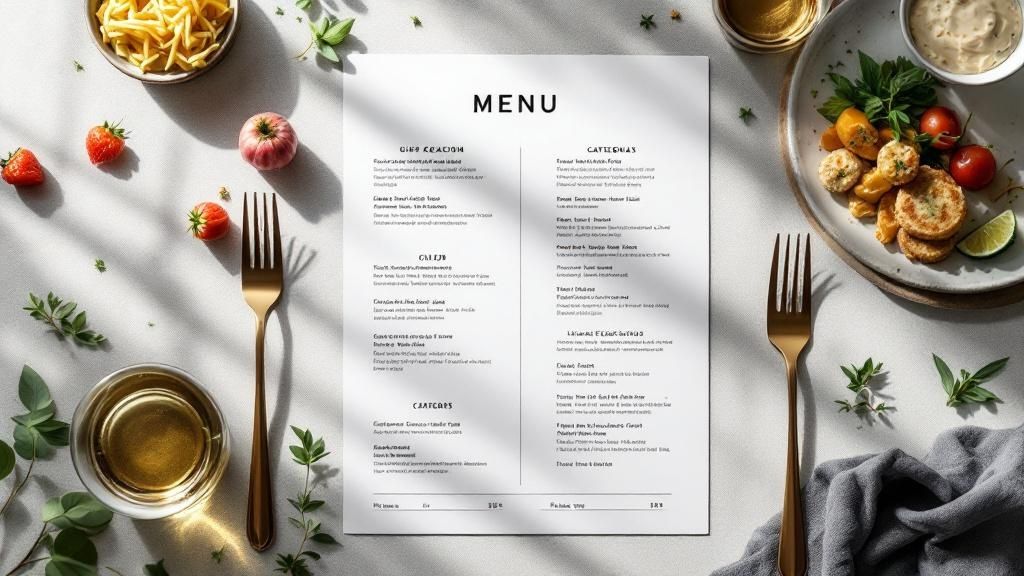 Visual Menu Integration