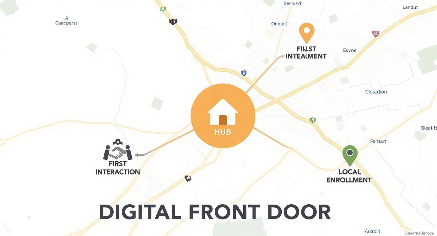 Infographic about preschool website design Gold Coast