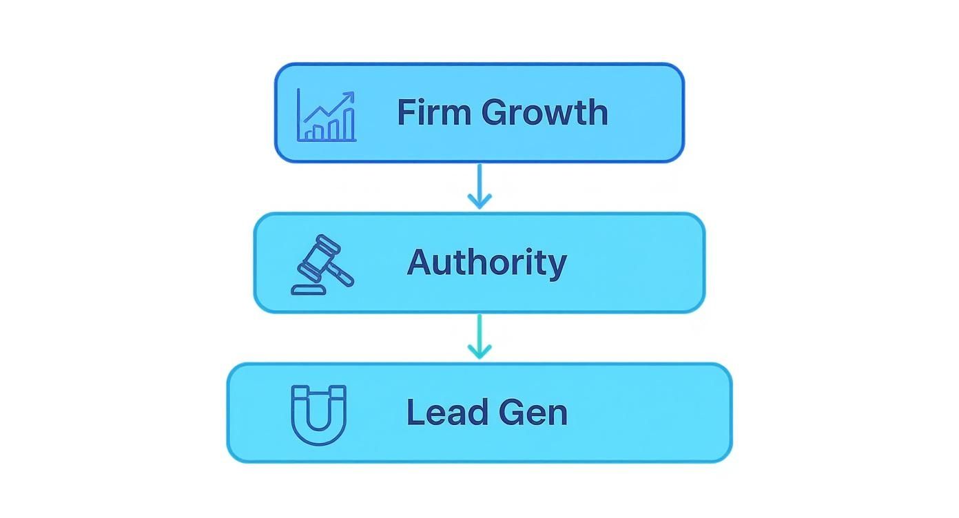 Infographic about seo marketing for lawyers