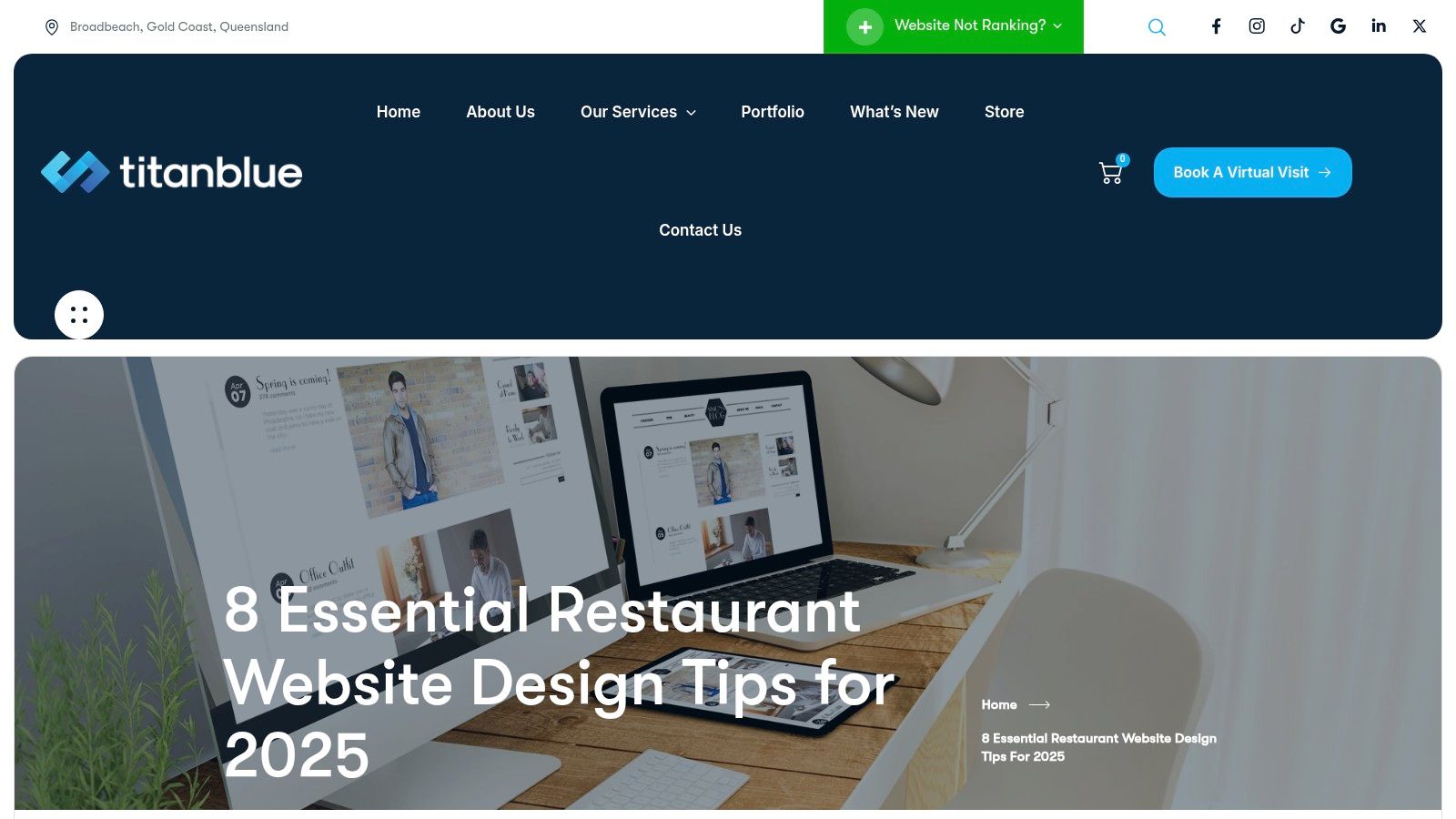8 Essential Restaurant Website Design Tips for 2025
