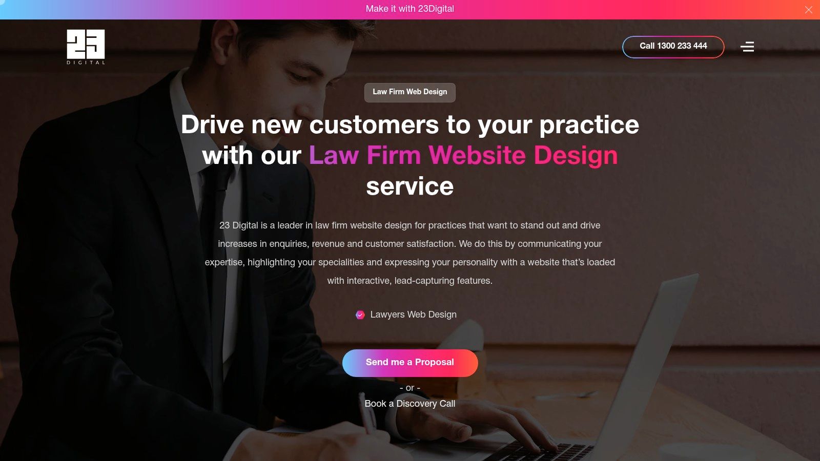 23 Digital – Law Firm Web Design (Australia)