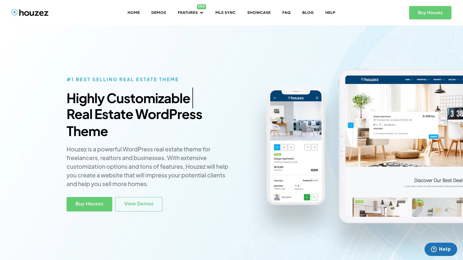 Houzez – Official Real Estate WordPress Theme