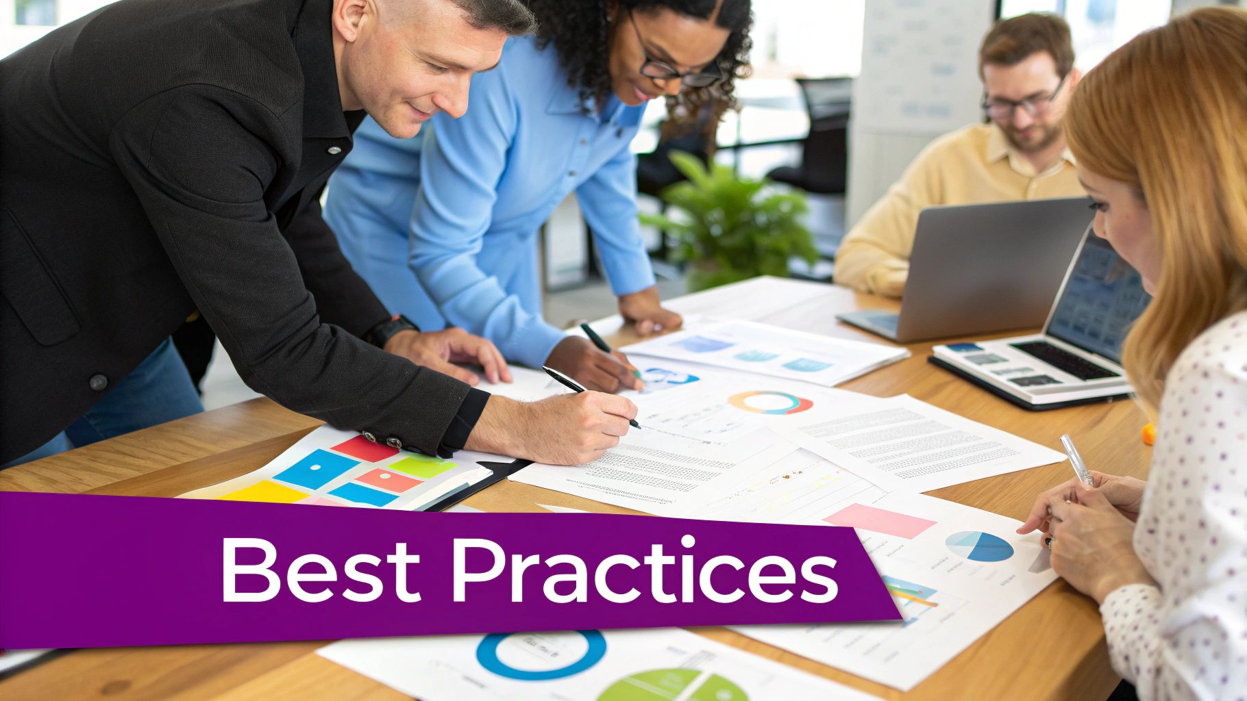 A person comparing different software interfaces on a tablet, symbolizing platform choice.