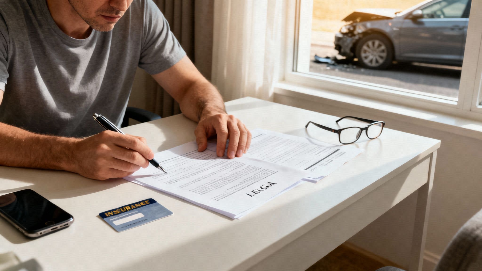 What To Do After Getting Sued for a Car Accident