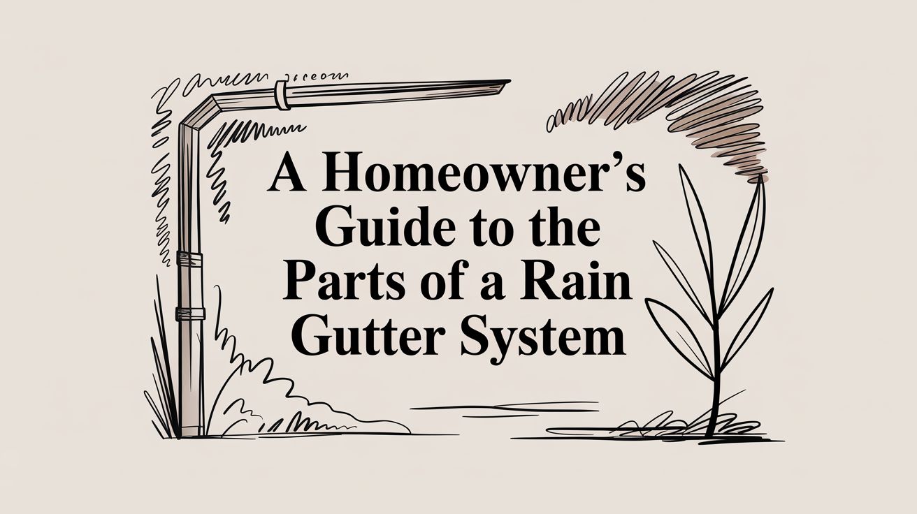 A Homeowner’s Guide to the Parts of a Rain Gutter System