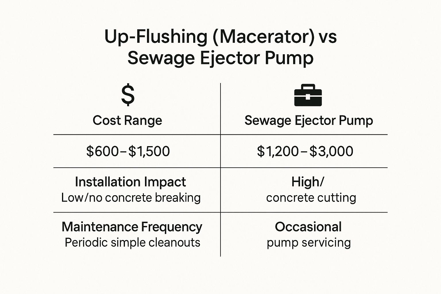 Infographic about how to add a bathroom in a basement
