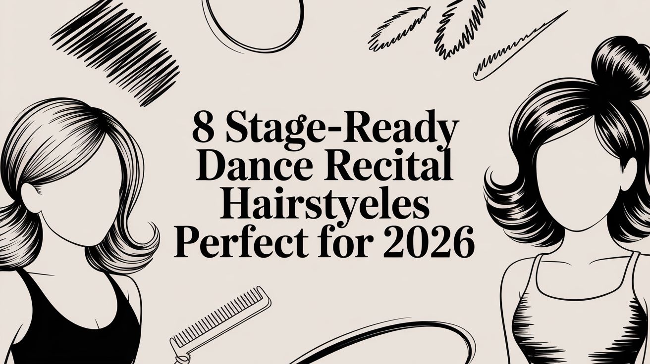 8 Stage-Ready Dance Recital Hairstyles Perfect for 2026