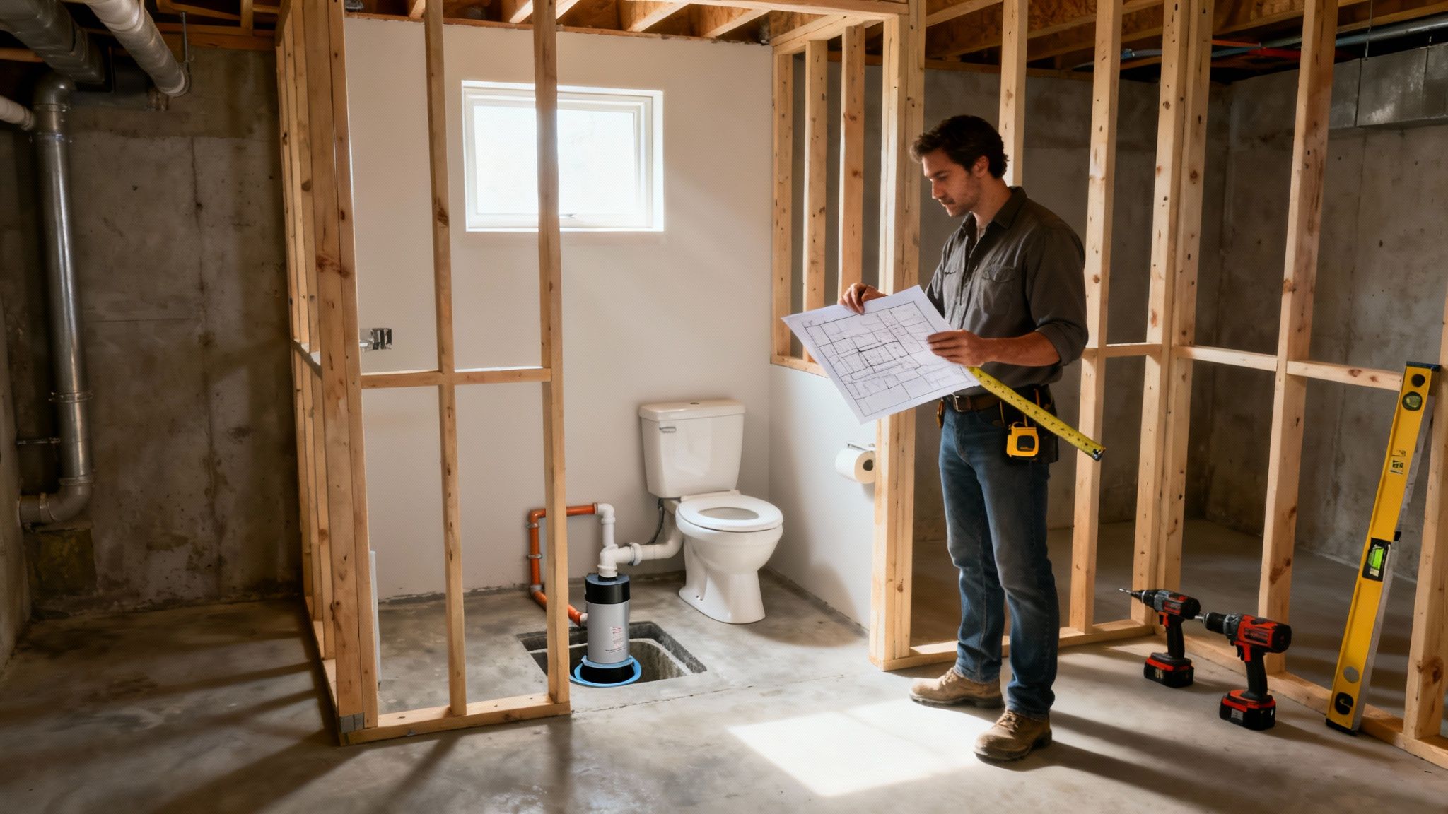 How to Install a Bathroom in the Basement Your Complete DIY Guide