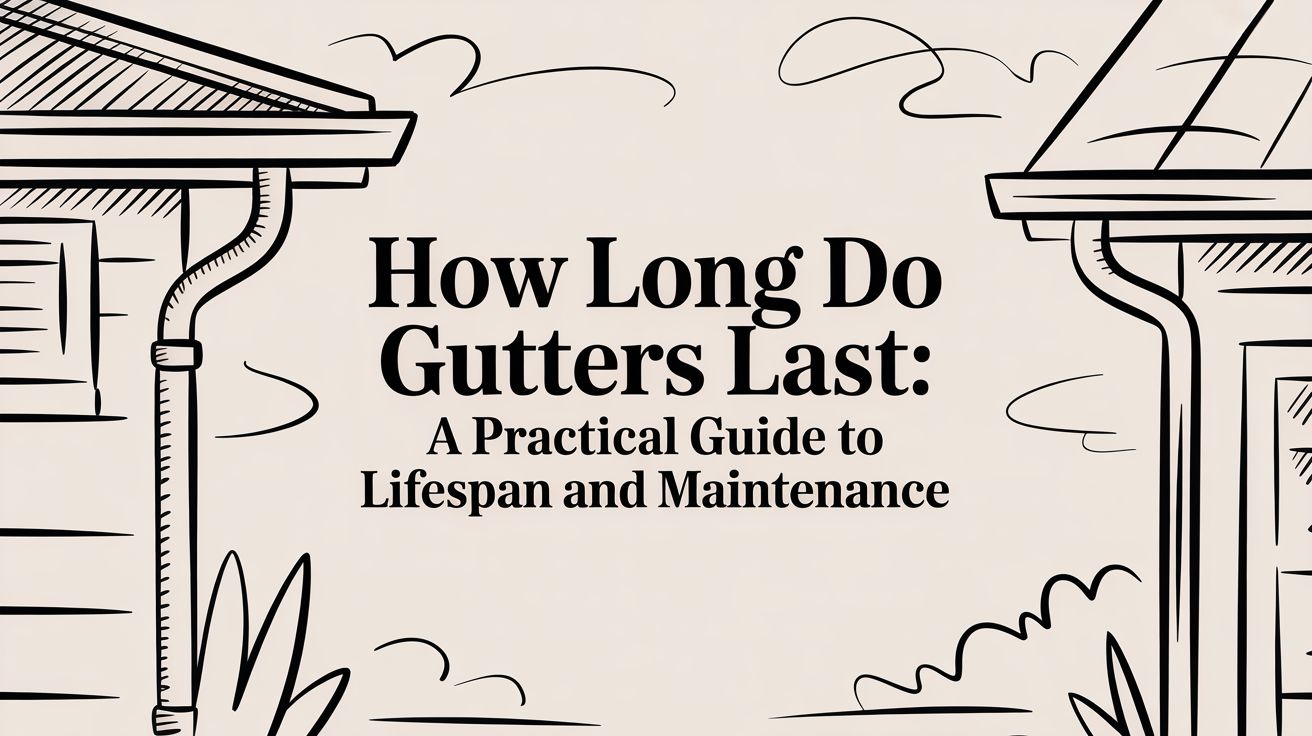 How long do gutters last: A practical guide to lifespan and maintenance