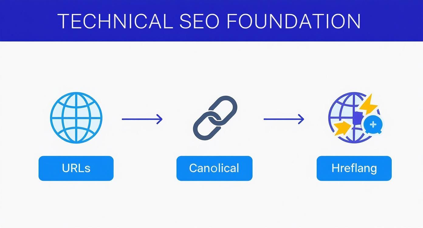 Infographic about seo for multi location