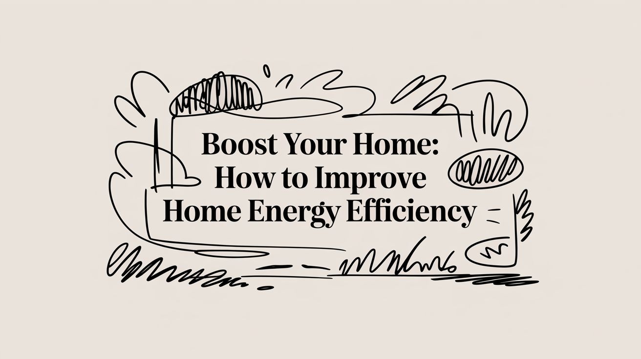 Boost Your Home: how to improve home energy efficiency