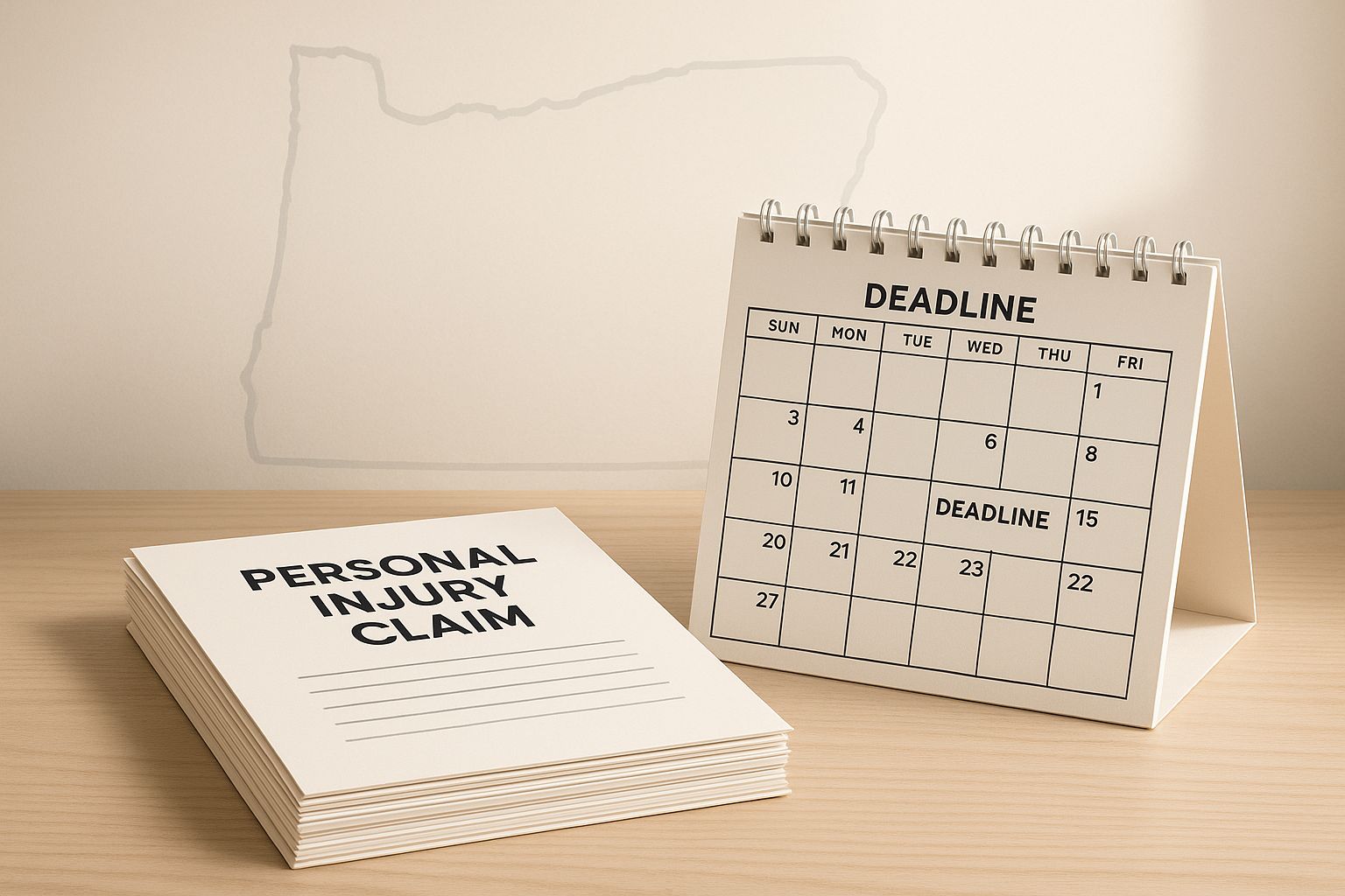 Infographic about statute of limitations oregon personal injury