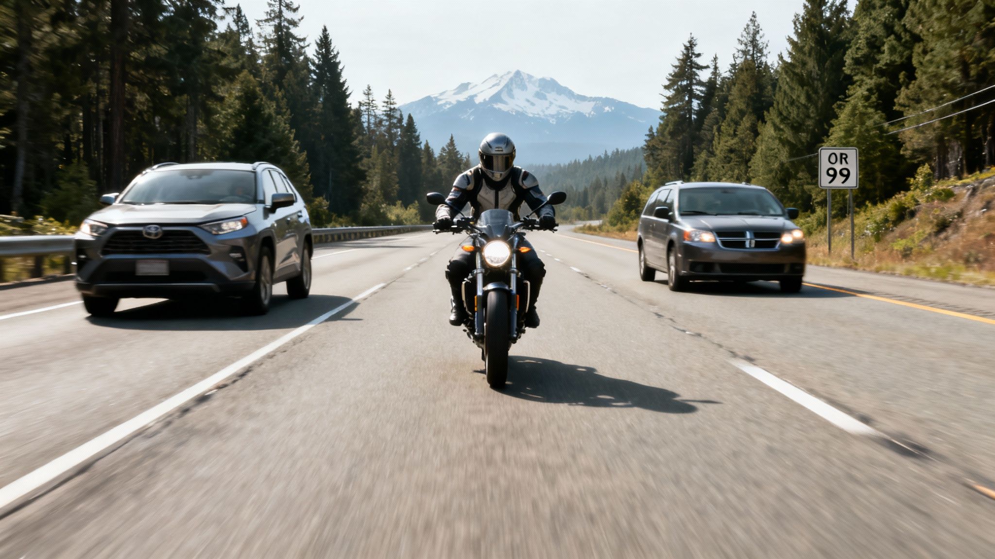 Lane Splitting in Oregon: A Guide to the Laws