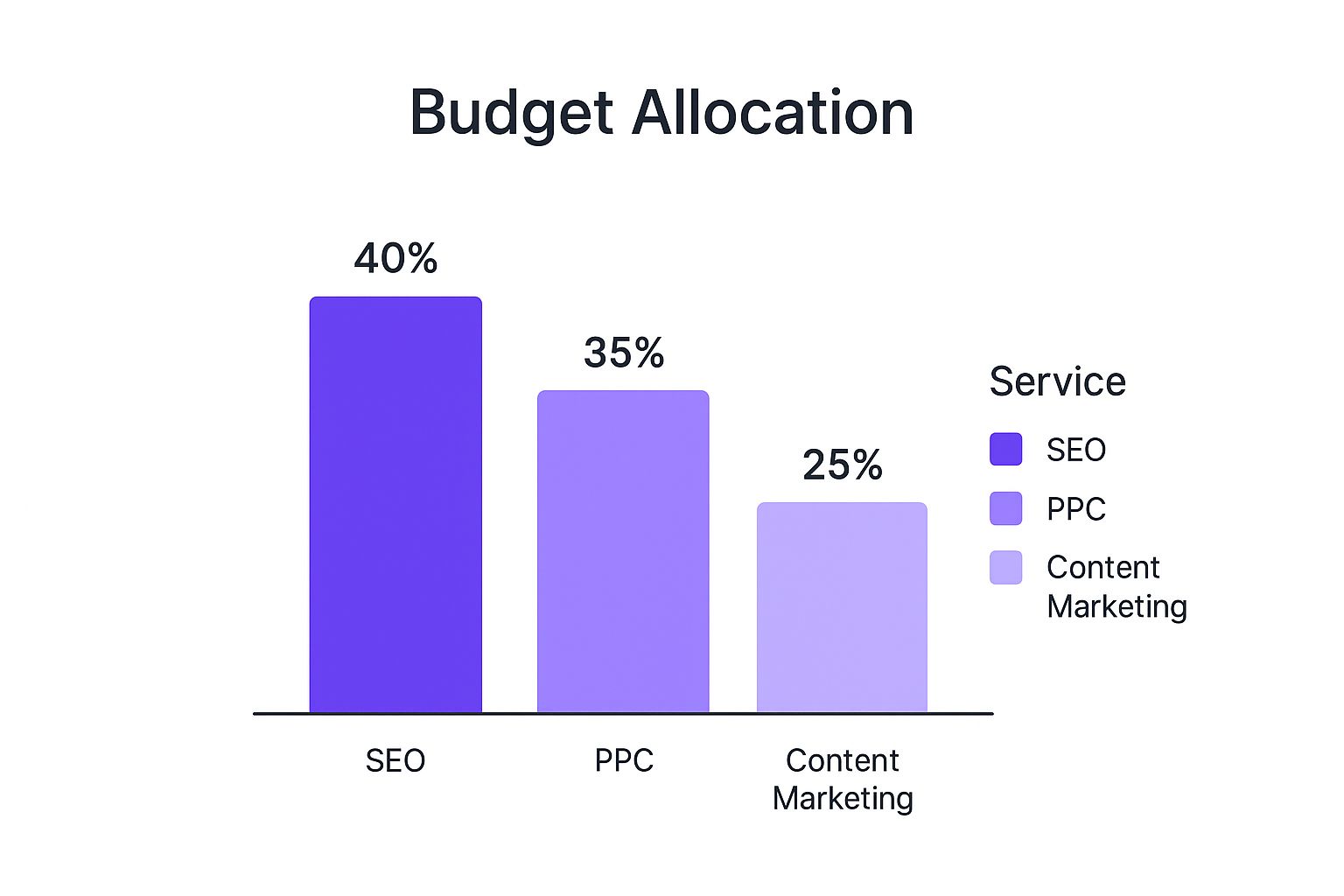 Infographic about how to choose digital marketing agency
