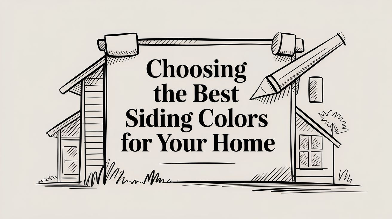 Choosing the Best Siding Colors for Your Home