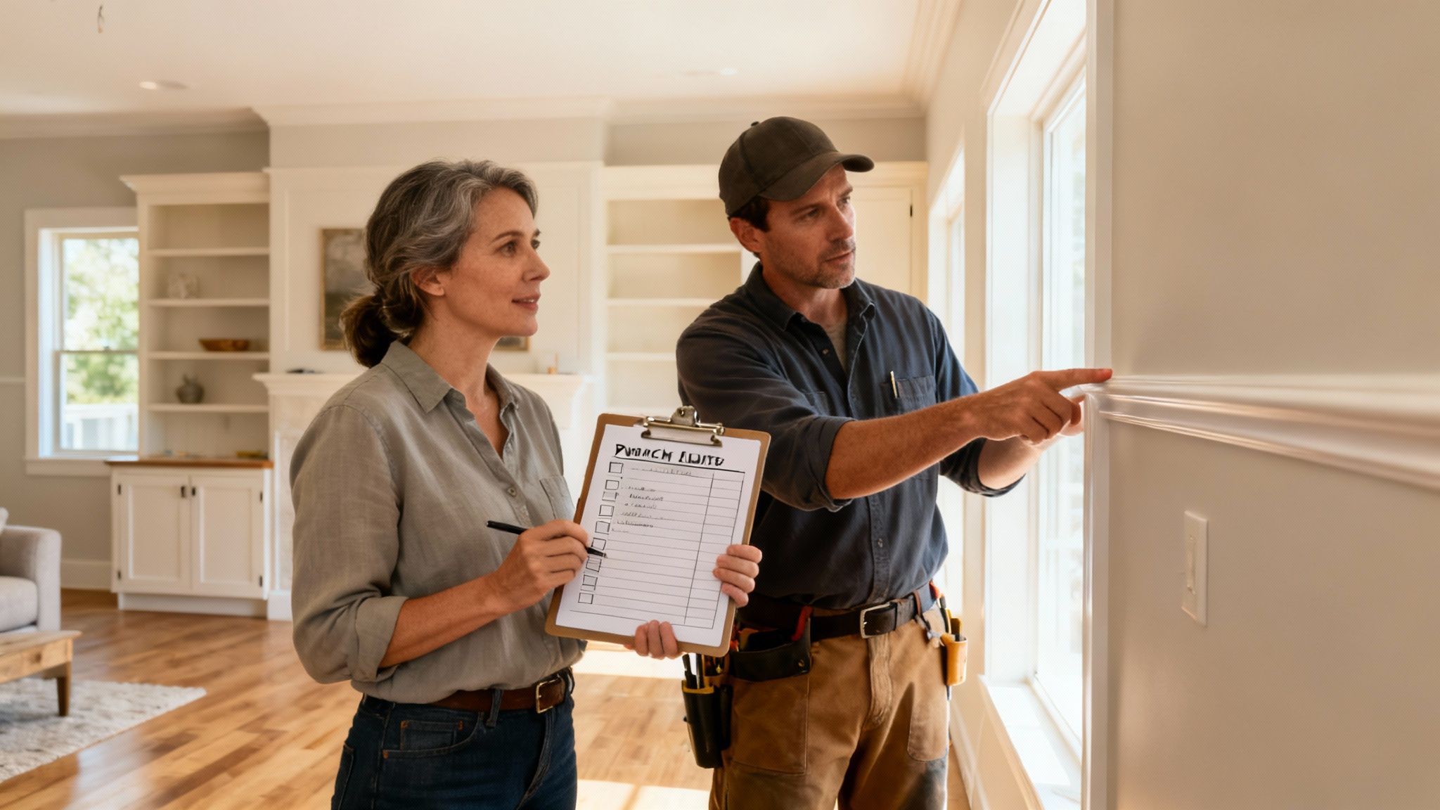 Selecting finishes brings your vision to reality