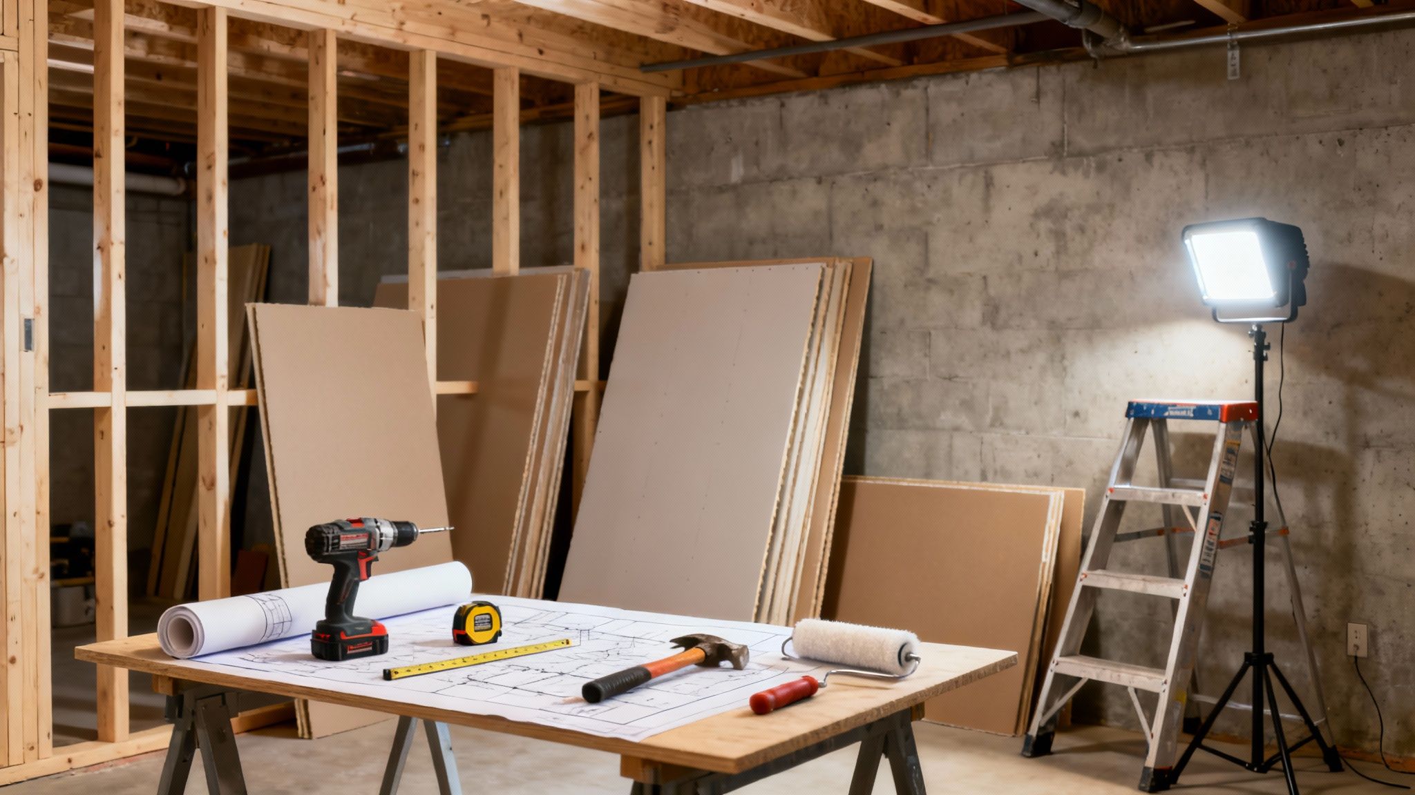 Basement Finishing Step by Step A DIY Guide