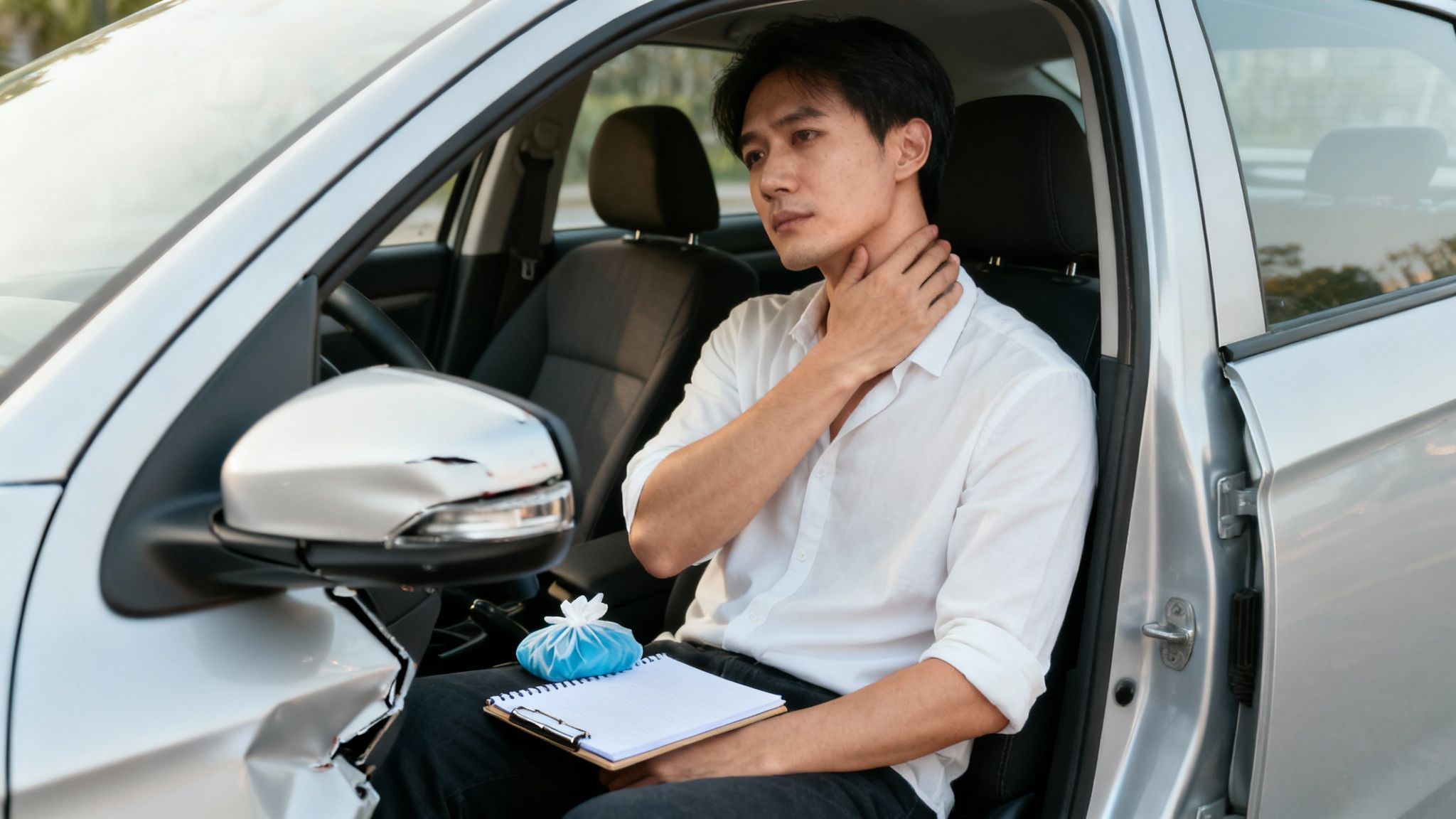 Car crash shock absorber analogy