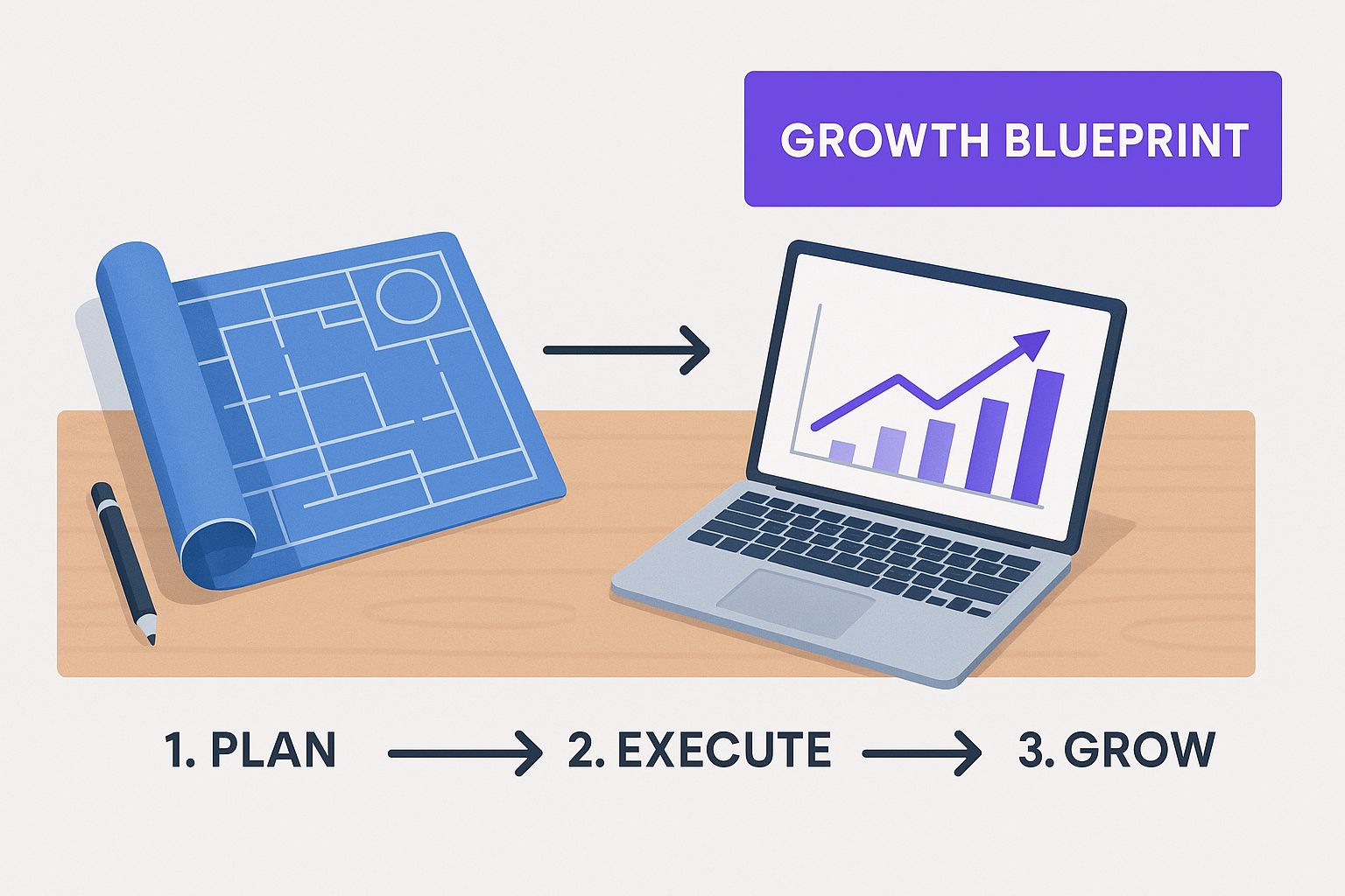 Infographic about marketing strategy for ecommerce