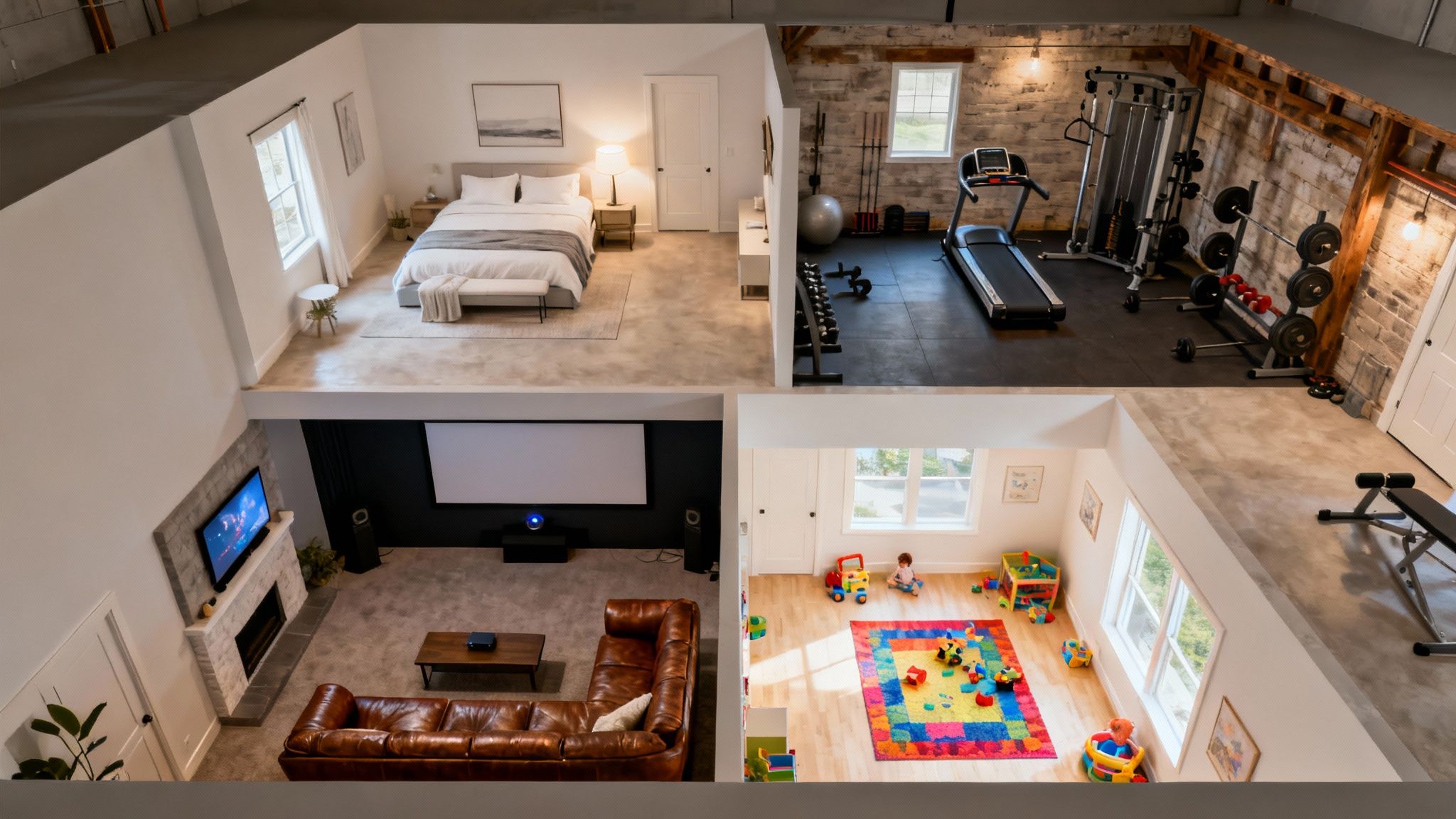 10 Essential Basement Finish Ideas for Your Utah Home in 2025