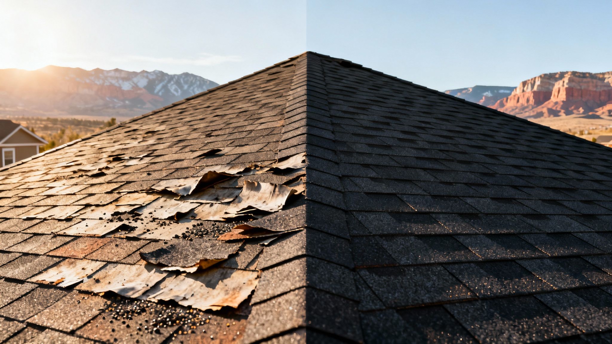When to Replace Roof Shingles in Utah