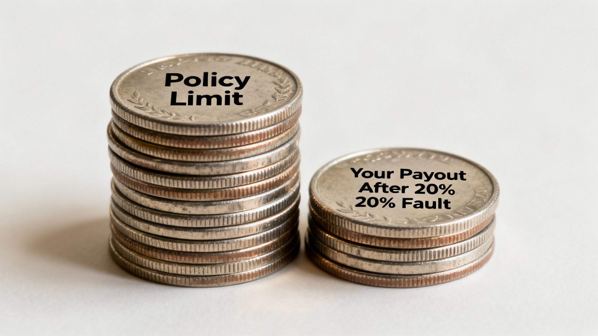 A gavel resting on a stack of money, symbolizing the legal and financial aspects of a car accident settlement.
