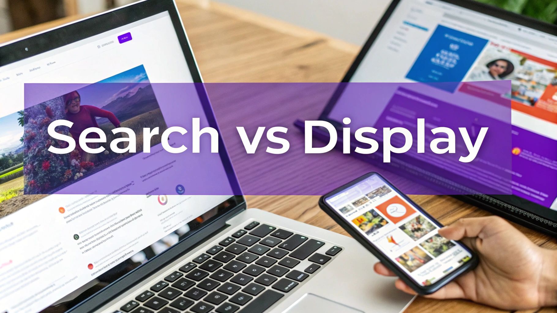 Image for search advertising vs display advertising: Which to choose?