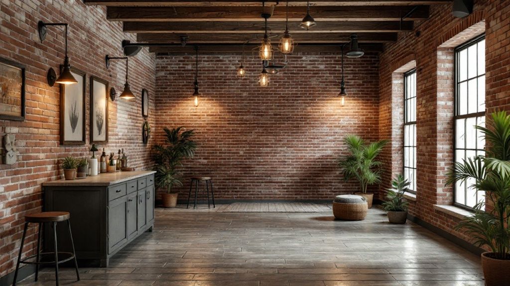 Rustic/Industrial Style