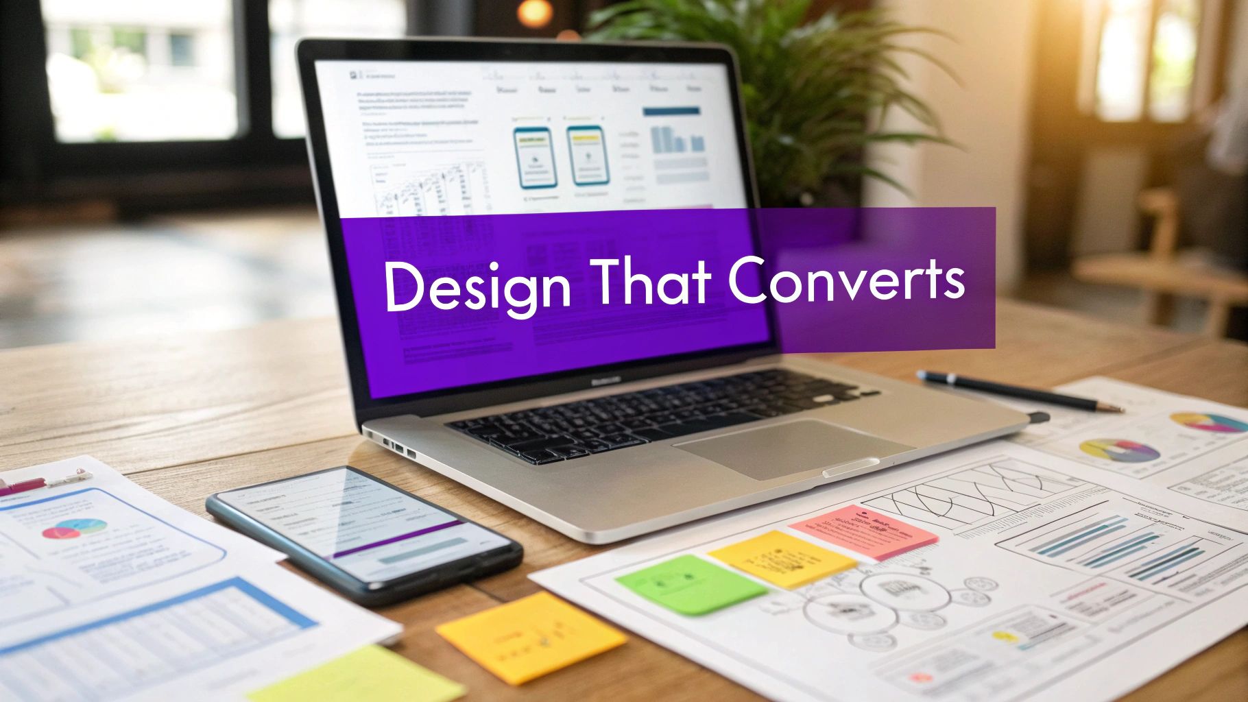 Image for Website Design for B2B: Mastering website design for b2b that converts