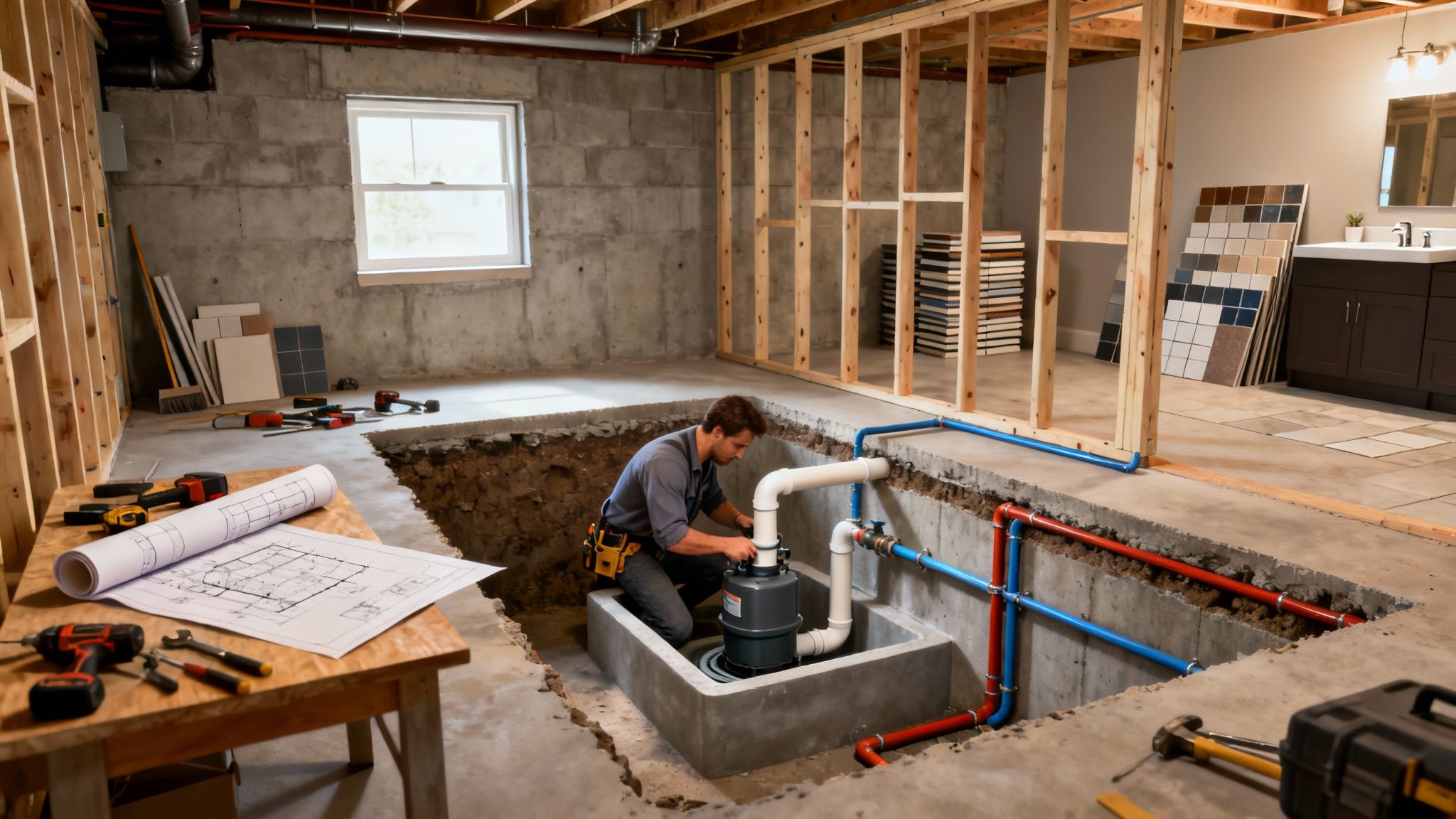 How to Put In a Basement Bathroom A Practical Guide