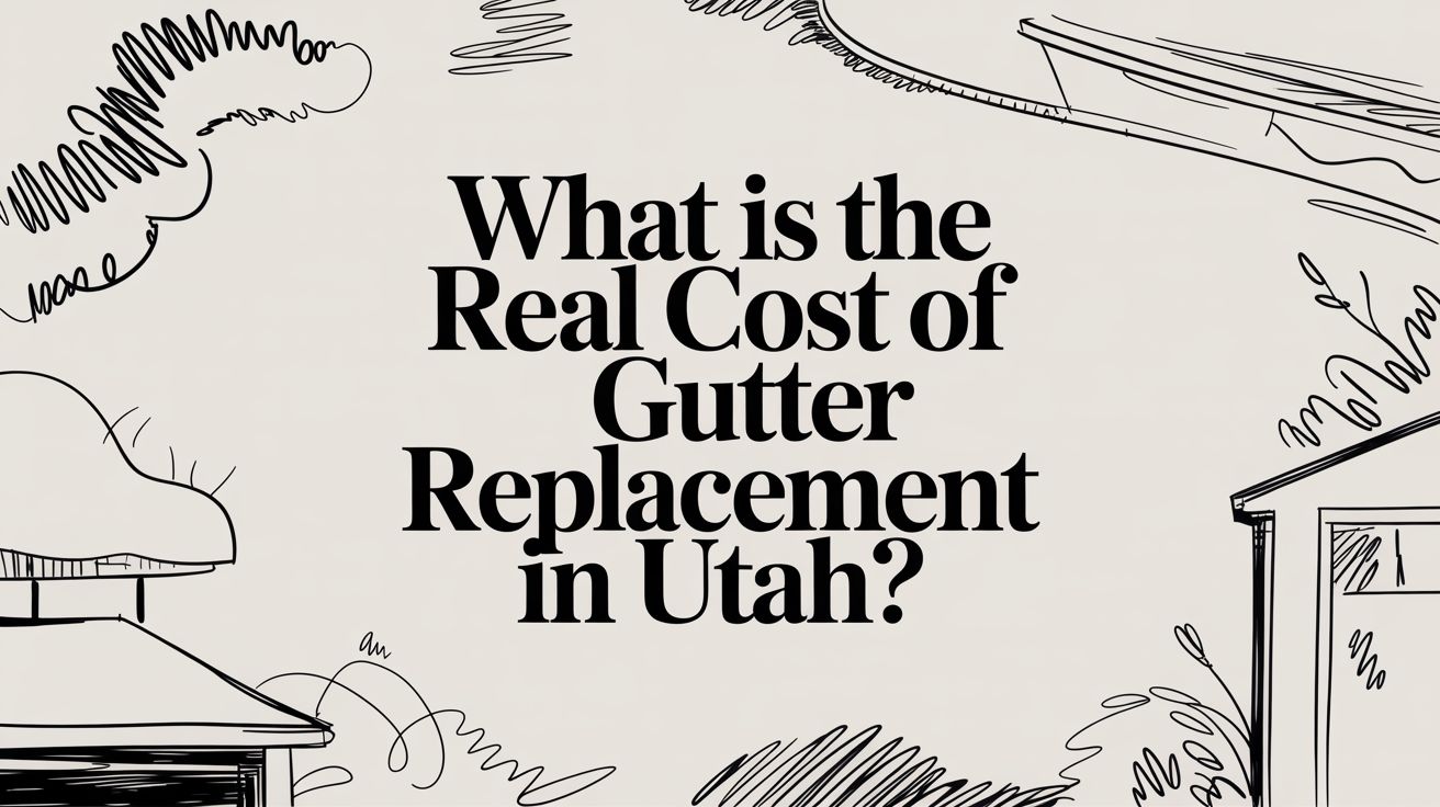 What Is the Real Cost of Gutter Replacement in Utah?