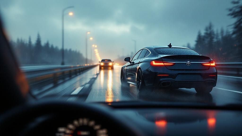Reduce Speed and Increase Following Distance