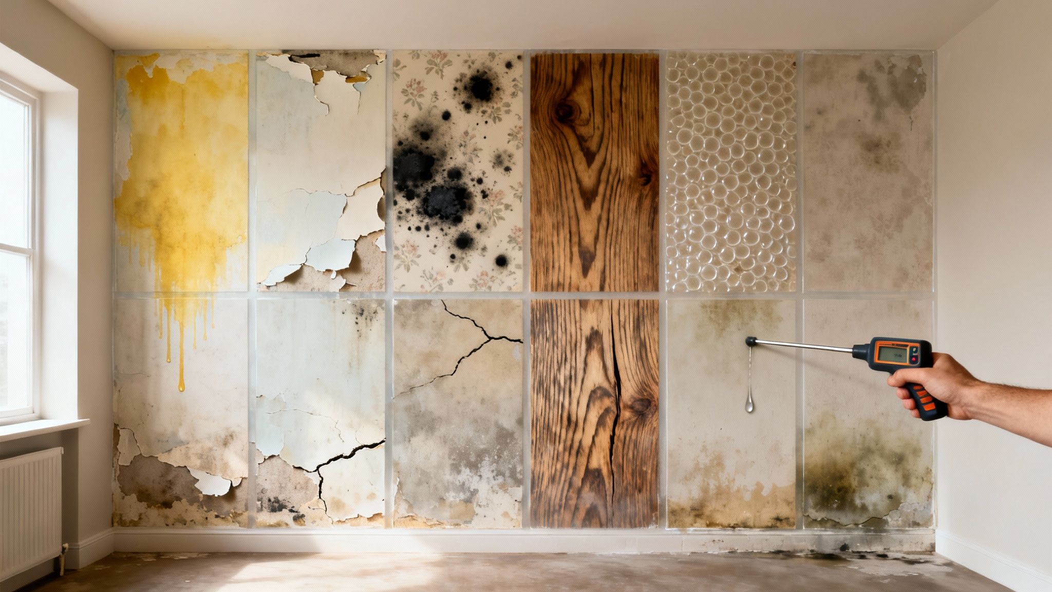 8 Signs of water damage in walls You Should Know