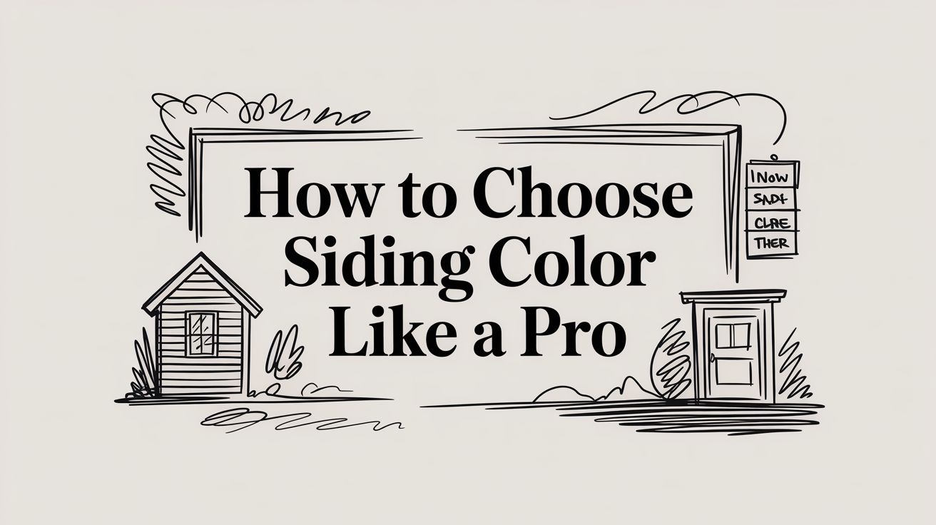 How to Choose Siding Color Like a Pro