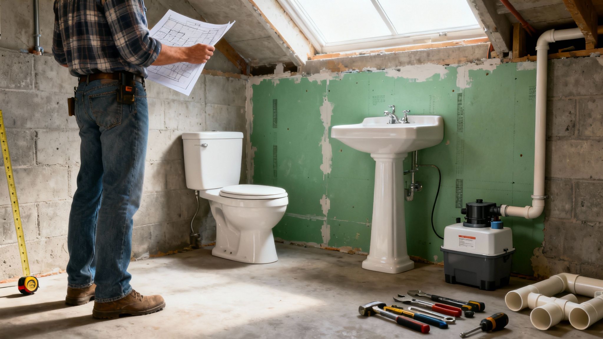 A Utah Homeowner's Guide to Install a Bathroom in Basement