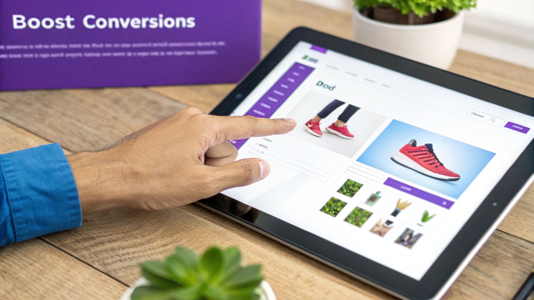 Customers interacting with a brand's loyalty program on their phones, showing repeat engagement.