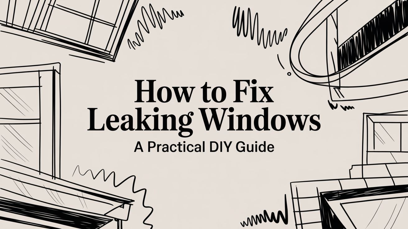 How to Fix Leaking Windows A Practical DIY Guide