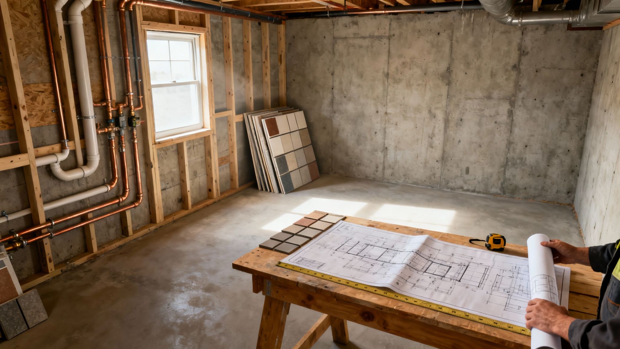 Installing a Bathroom in a Basement: A Utah Homeowners Guide