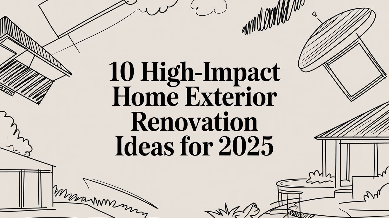 10 High-Impact Home Exterior Renovation Ideas for 2025