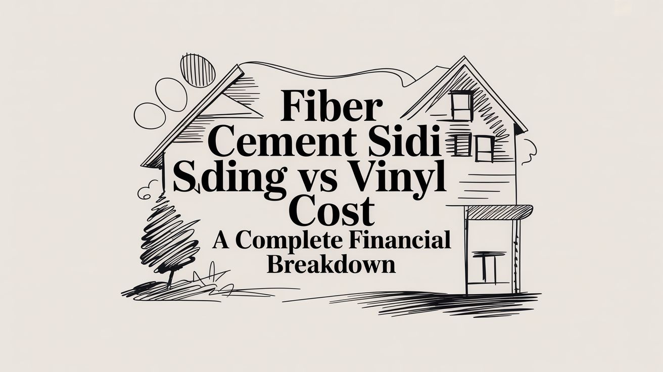Fiber Cement Siding vs Vinyl Cost A Complete Financial Breakdown