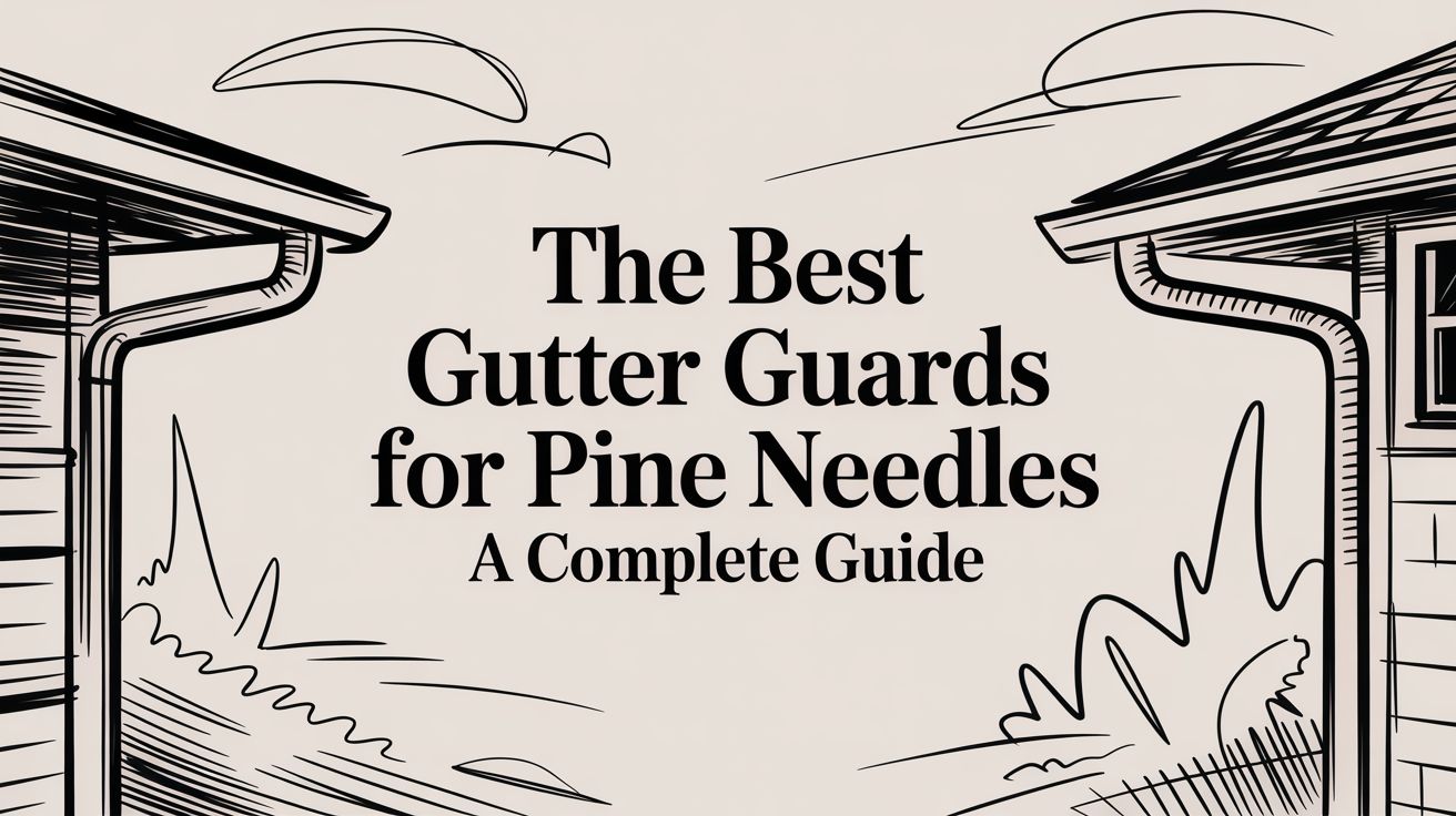 The Best Gutter Guards for Pine Needles A Complete Guide