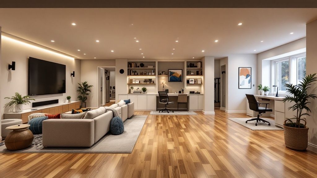 Top Basement Design Ideas to Transform Your Space in 2025