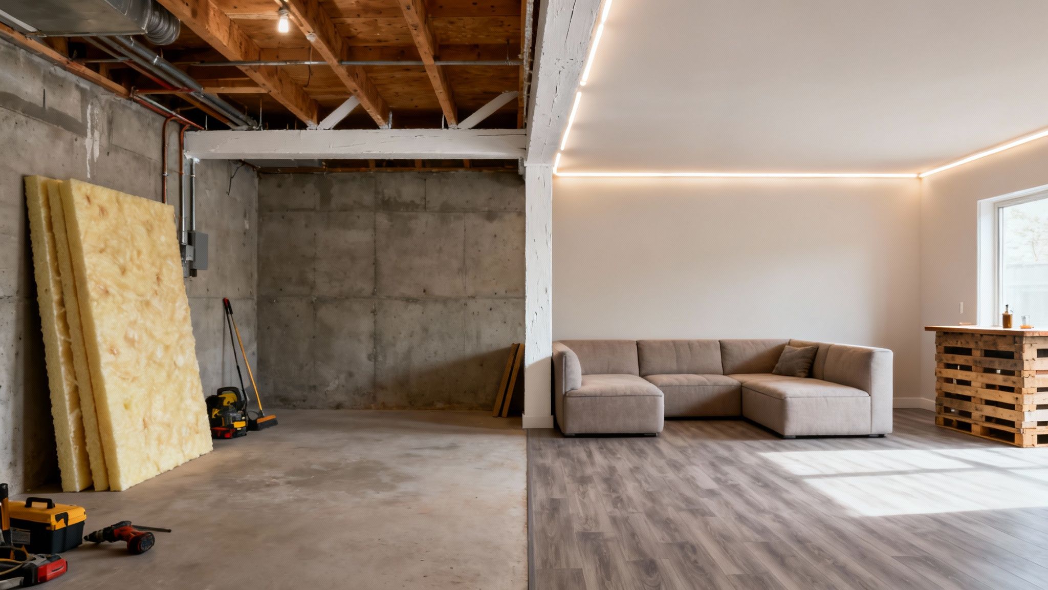 10 Smart IDEAS FOR FINISHING A BASEMENT ON A BUDGET in 2025