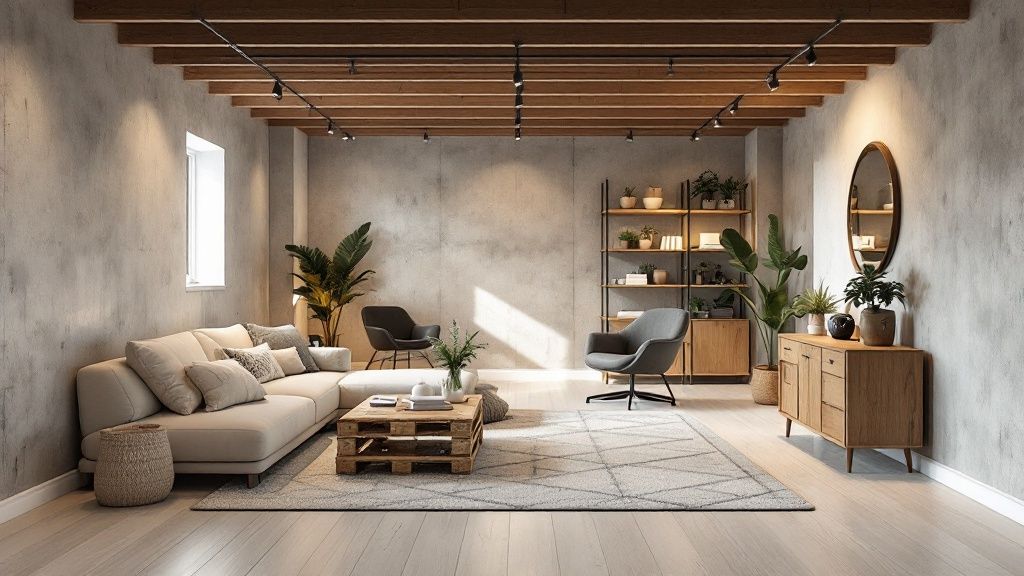 8 Basement Finishing Ideas on a Budget for 2025