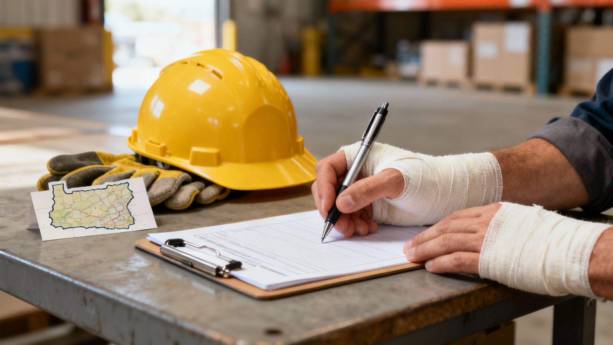 Injured at Work What to Do in Oregon