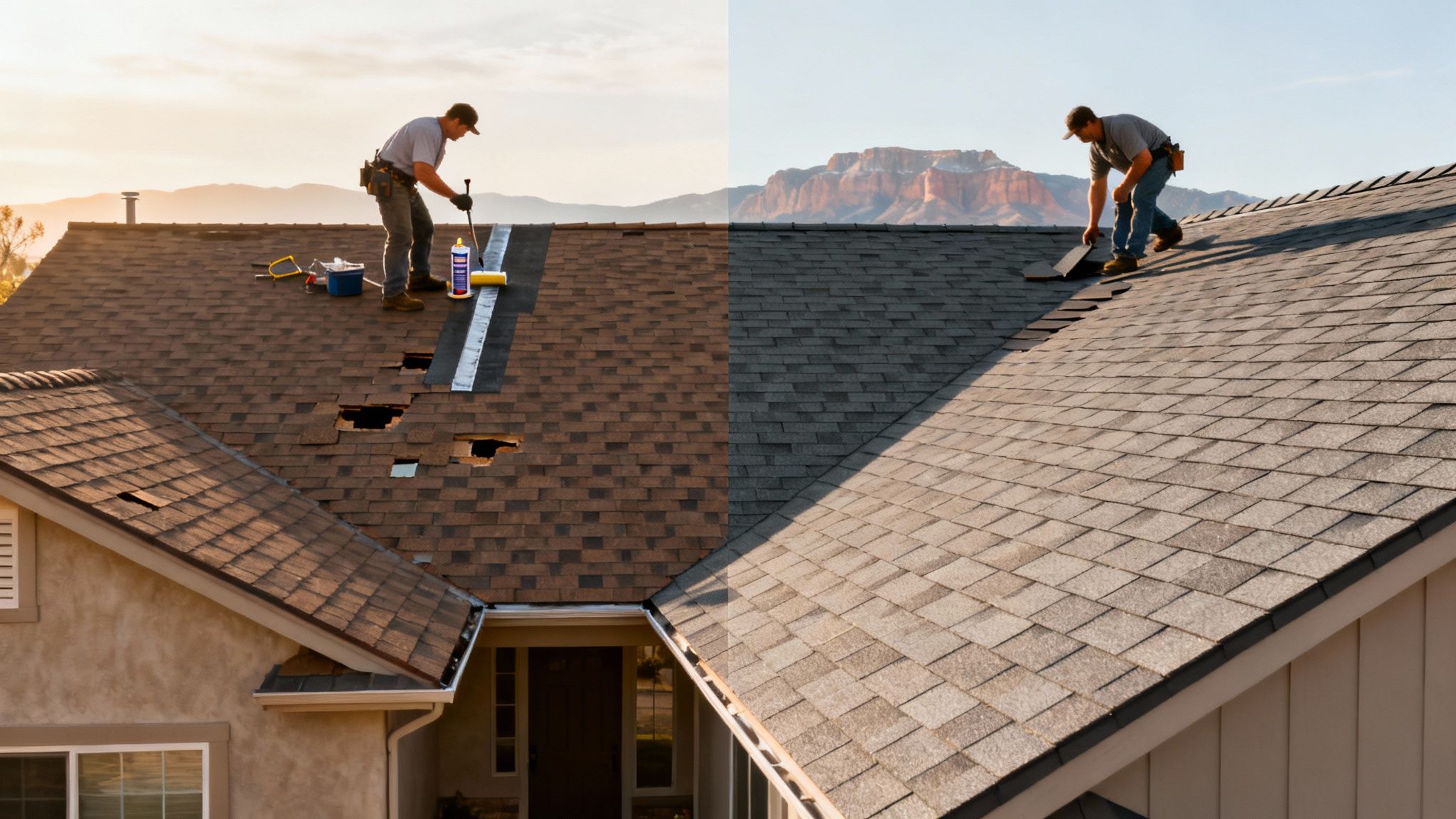 roof repair vs replacement: Choose the Best Option