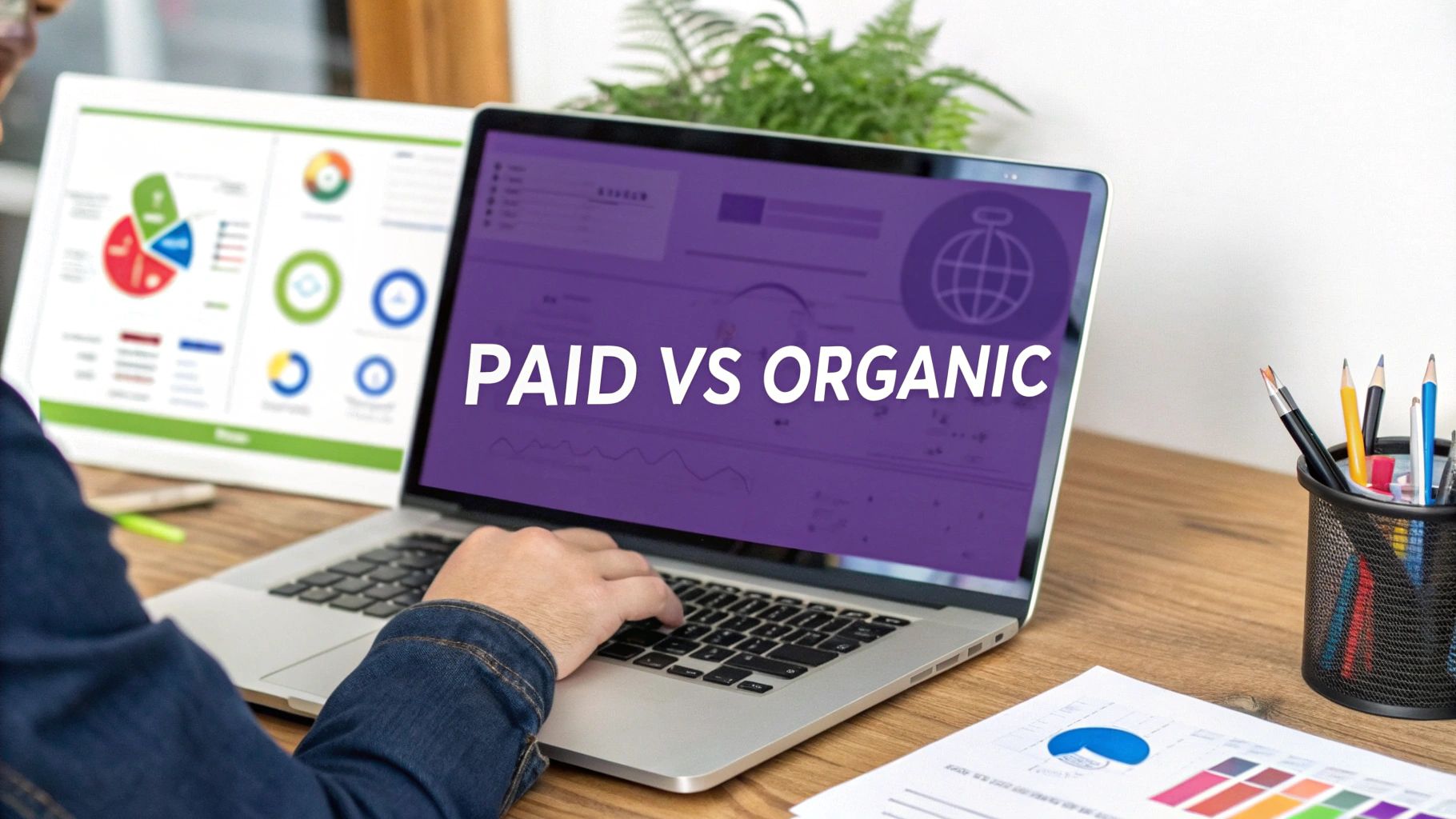 Image for Paid vs Organic Search A Marketer's Guide