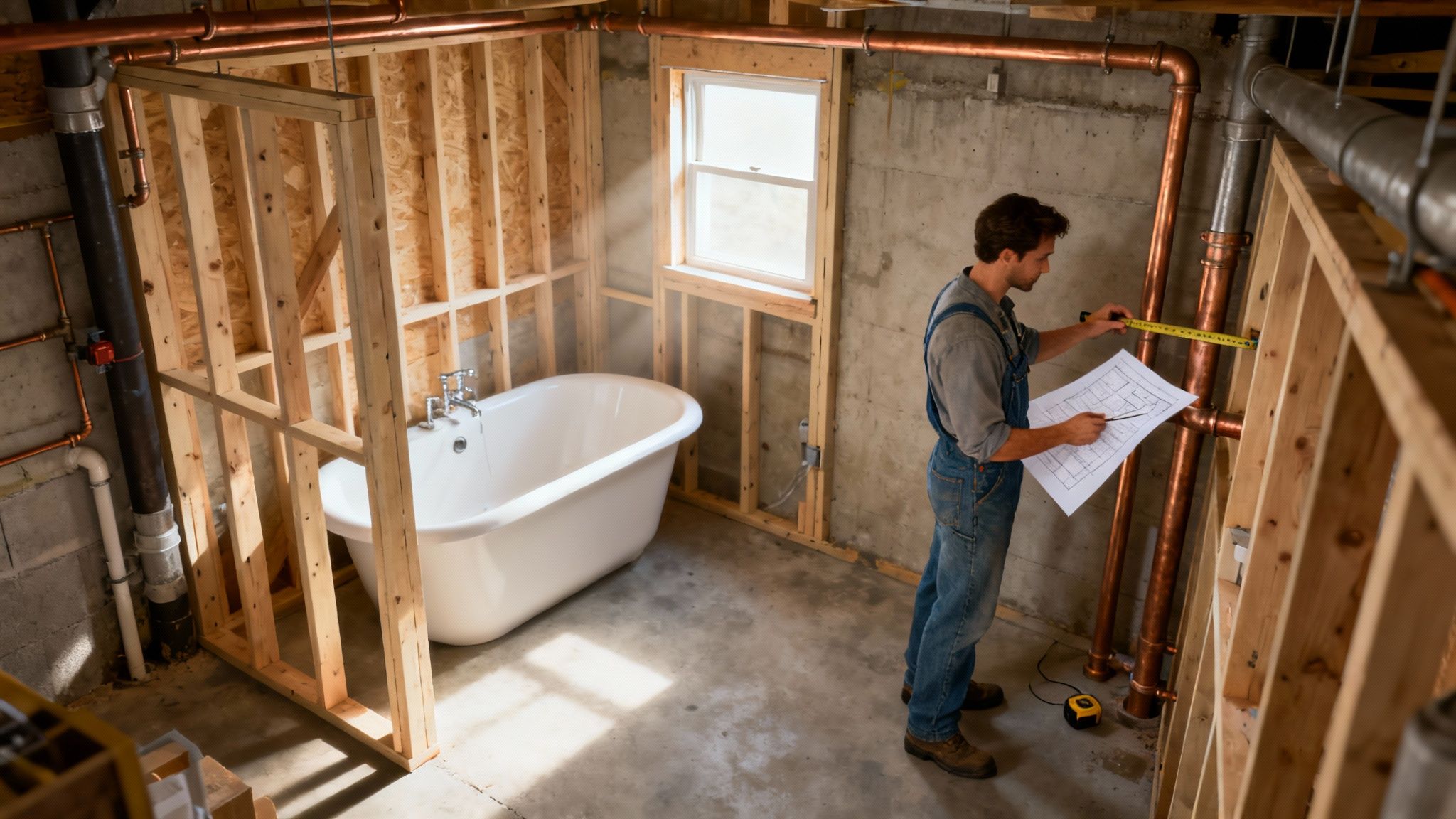 How to Add a Bathroom in a Basement: Easy Step-by-Step Guide
