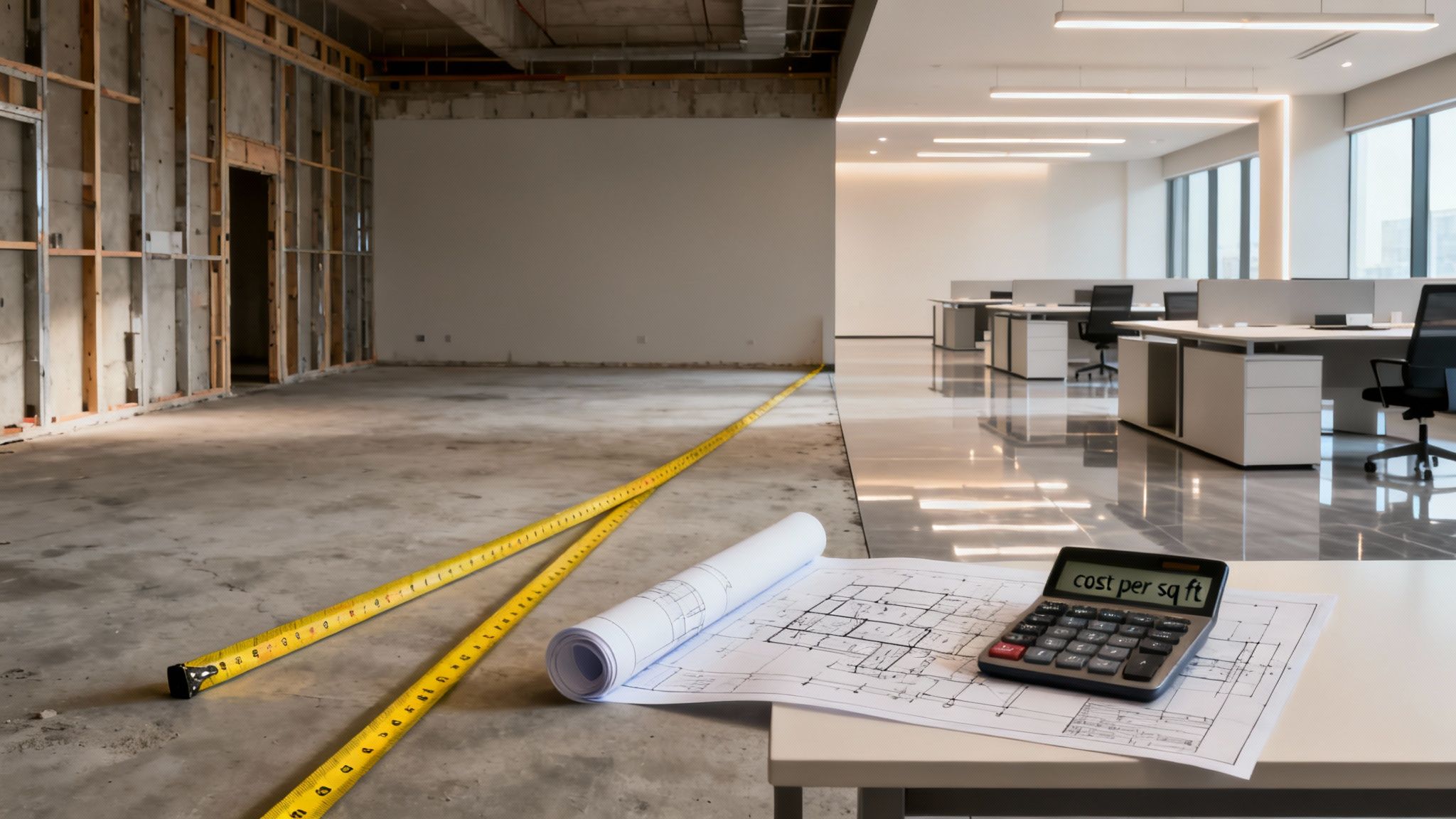 Your Guide to Tenant Improvement Costs Per Square Foot