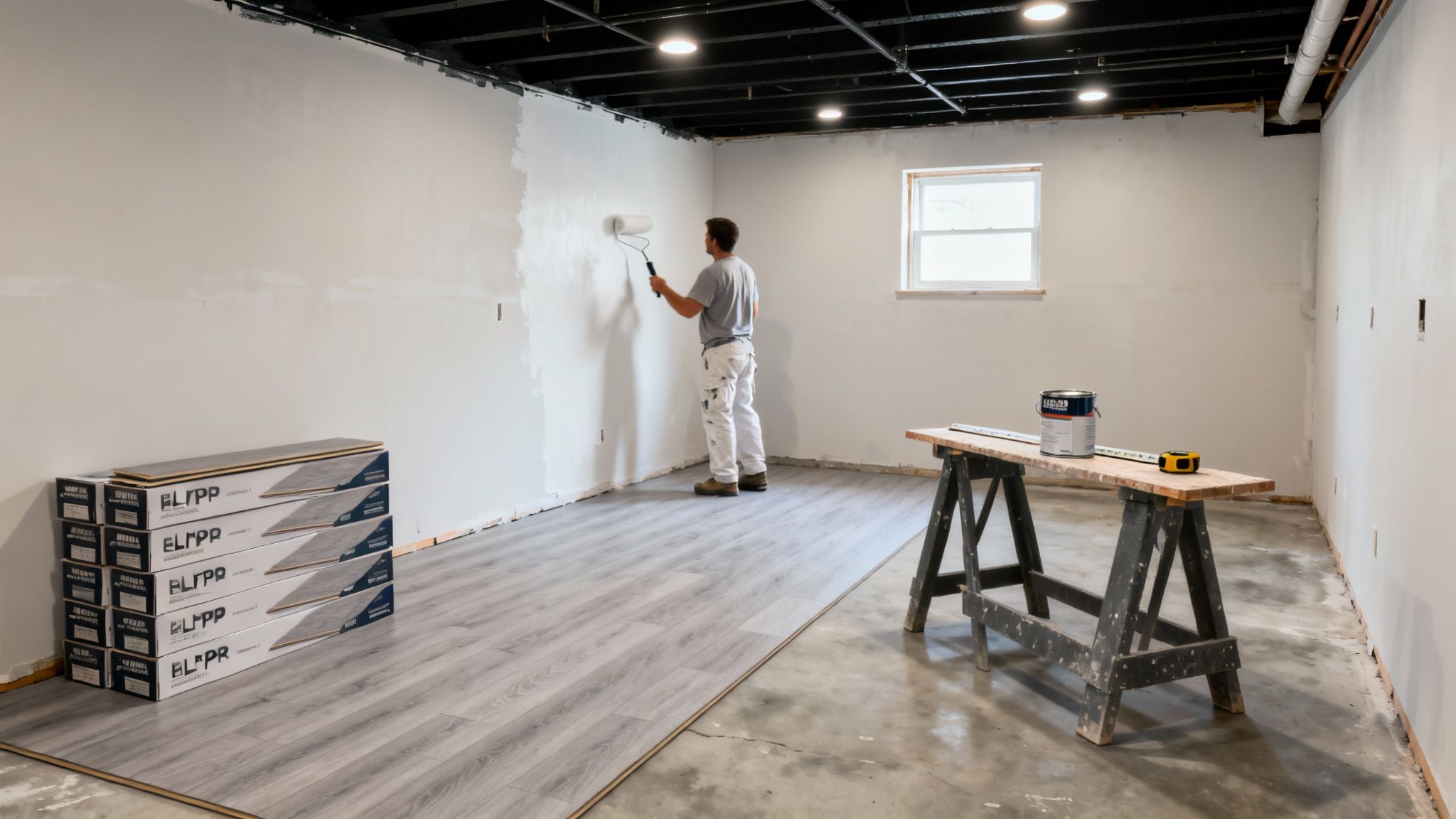 Finishing a Basement on a Budget Without Sacrifices